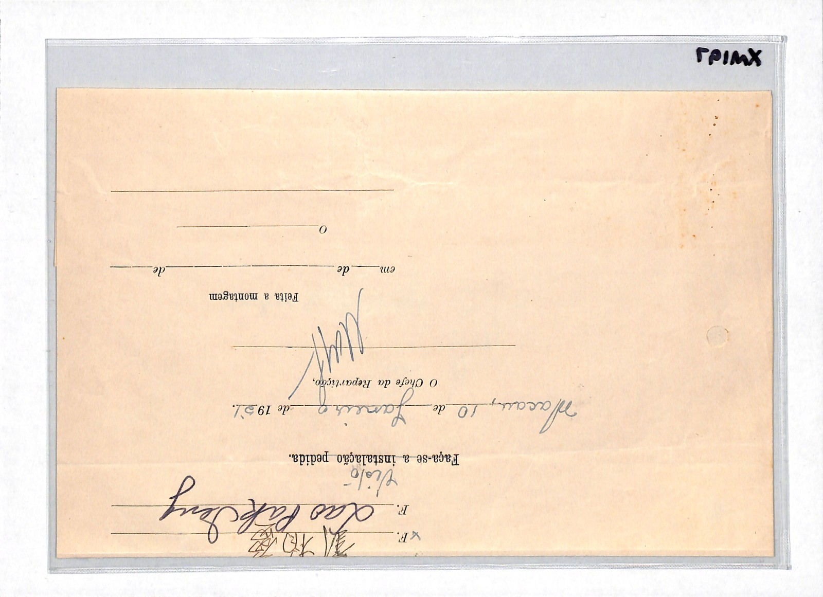 MACAU Document 10a *DRAGON* Postage FISCAL USE Phones 1951 CHINA/PORTUGAL XM197 - Image 13