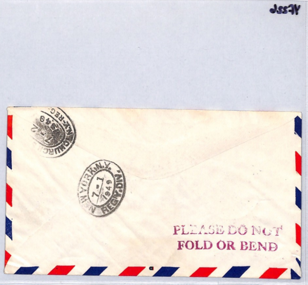 MADAGASCAR Cover Air HIGH VALUES 1941 Set{7} PLANES France Cols Reg'd 1949 YF226 - Image 9
