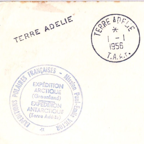 MADAGASCAR France Cols TAAF Early *MIXED FRANKING* Cover 1956 ANTARCTIC WZ279 - Image 5