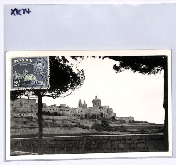 MALTA Postcard MDINA View-Side KGVI 2s Franking MAXI-CARD {samwells-covers}XK74 - Image 6
