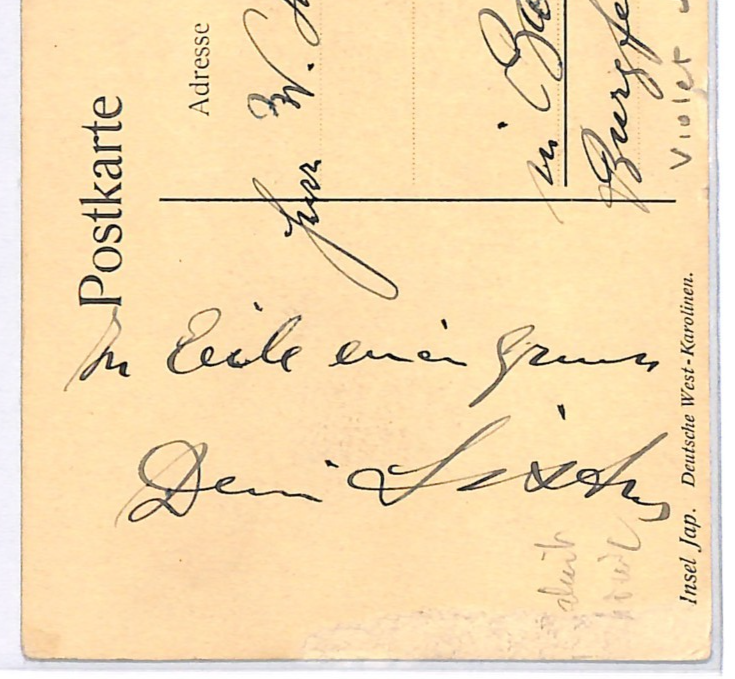 MARSHALL ISLANDS Rare VIOLET *JALUIT* CDS Postcard INSELN JAP' Germany Cols WK32 - Image 12
