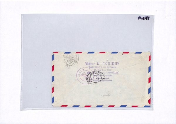 MARTINIQUE Cover 1947 Air *HIGH VALUES* France Cols 200f ALBATROSS BIRDS YF209 - Image 13