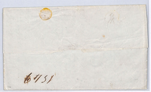 MEXICO Historic Letter 1848 AMERICAN WAR Aftermath *JALAPA* Cover (US Army) WX57 - Image 12