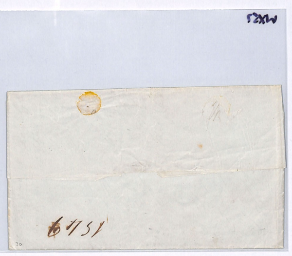 MEXICO Historic Letter 1848 AMERICAN WAR Aftermath *JALAPA* Cover (US Army) WX57 - Image 17