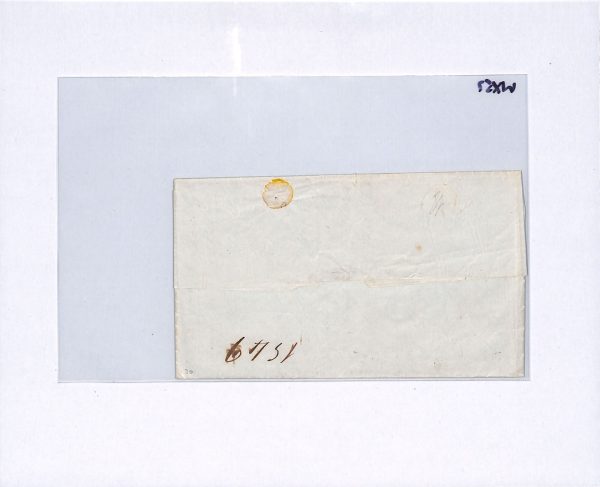 MEXICO Historic Letter 1848 AMERICAN WAR Aftermath *JALAPA* Cover (US Army) WX57 - Image 20