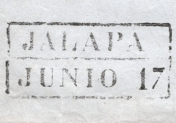 MEXICO Historic Letter 1848 AMERICAN WAR Aftermath *JALAPA* Cover (US Army) WX57 - Image 3
