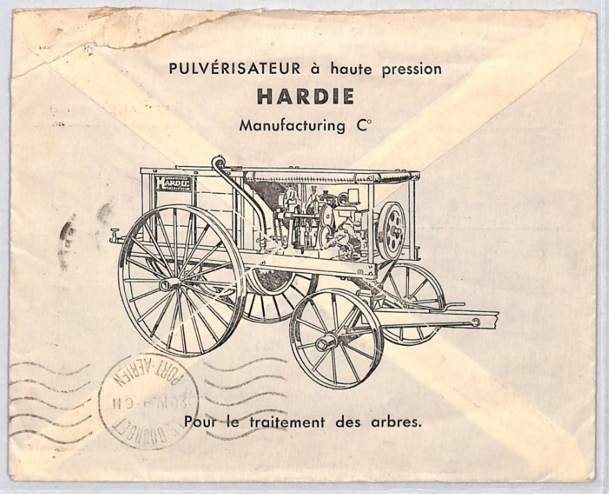 MOROCCO AGRICULTURE ADVERT Cover PULVERISING MACHINE France Cols 1939 USA YF289 - Image 4