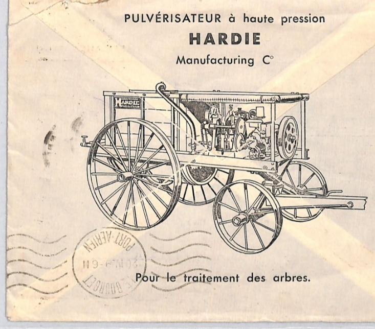 MOROCCO AGRICULTURE ADVERT Cover PULVERISING MACHINE France Cols 1939 USA YF289 - Image 6