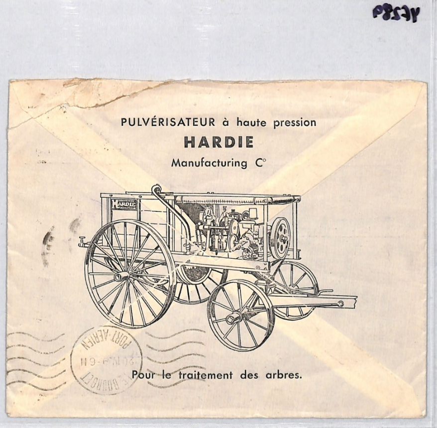 MOROCCO AGRICULTURE ADVERT Cover PULVERISING MACHINE France Cols 1939 USA YF289 - Image 10