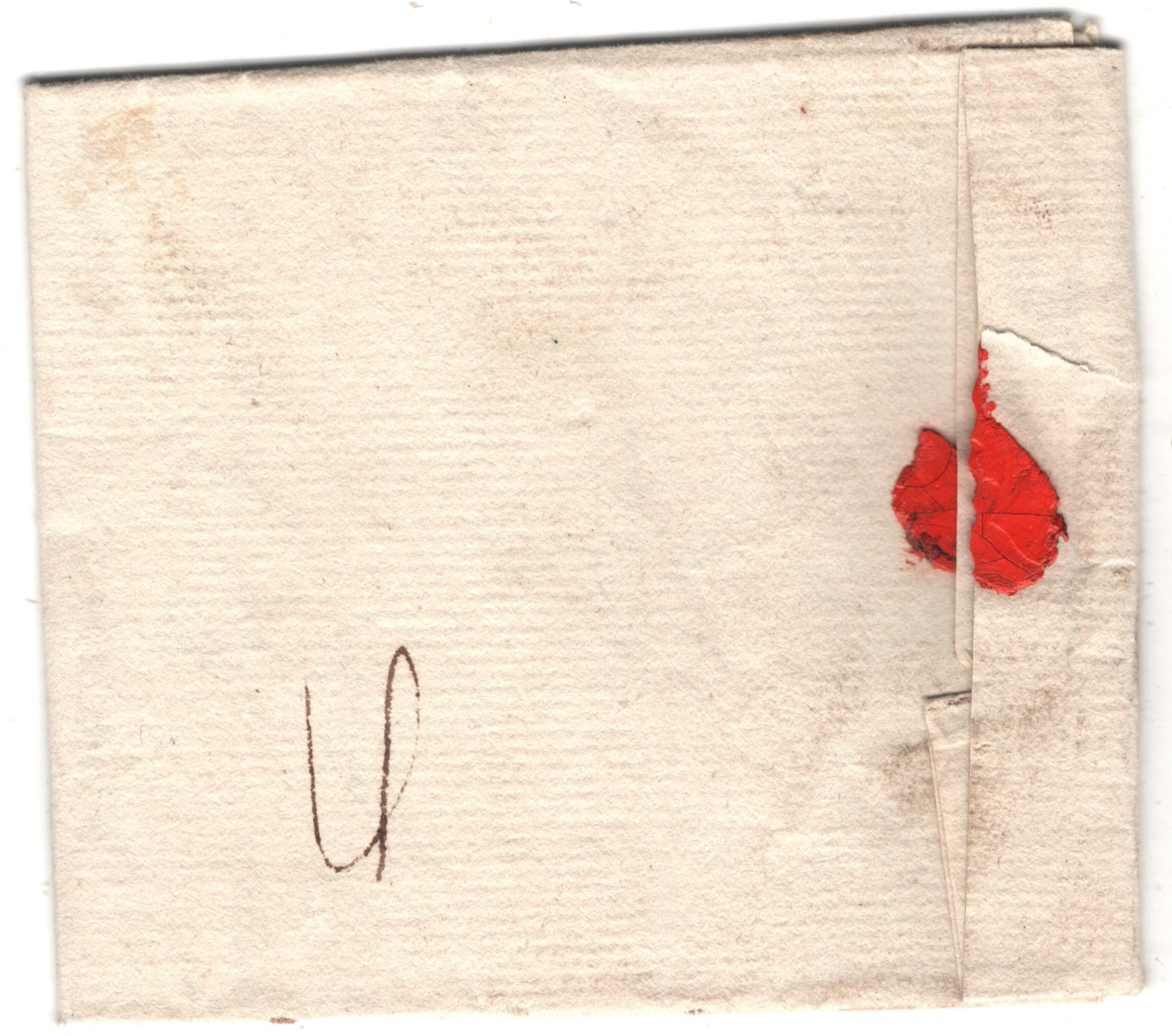 NAPOLEONIC WARS *POW* Letter 1811 BRITISH Soldier Cambrai-France Governor WY72 - Image 3