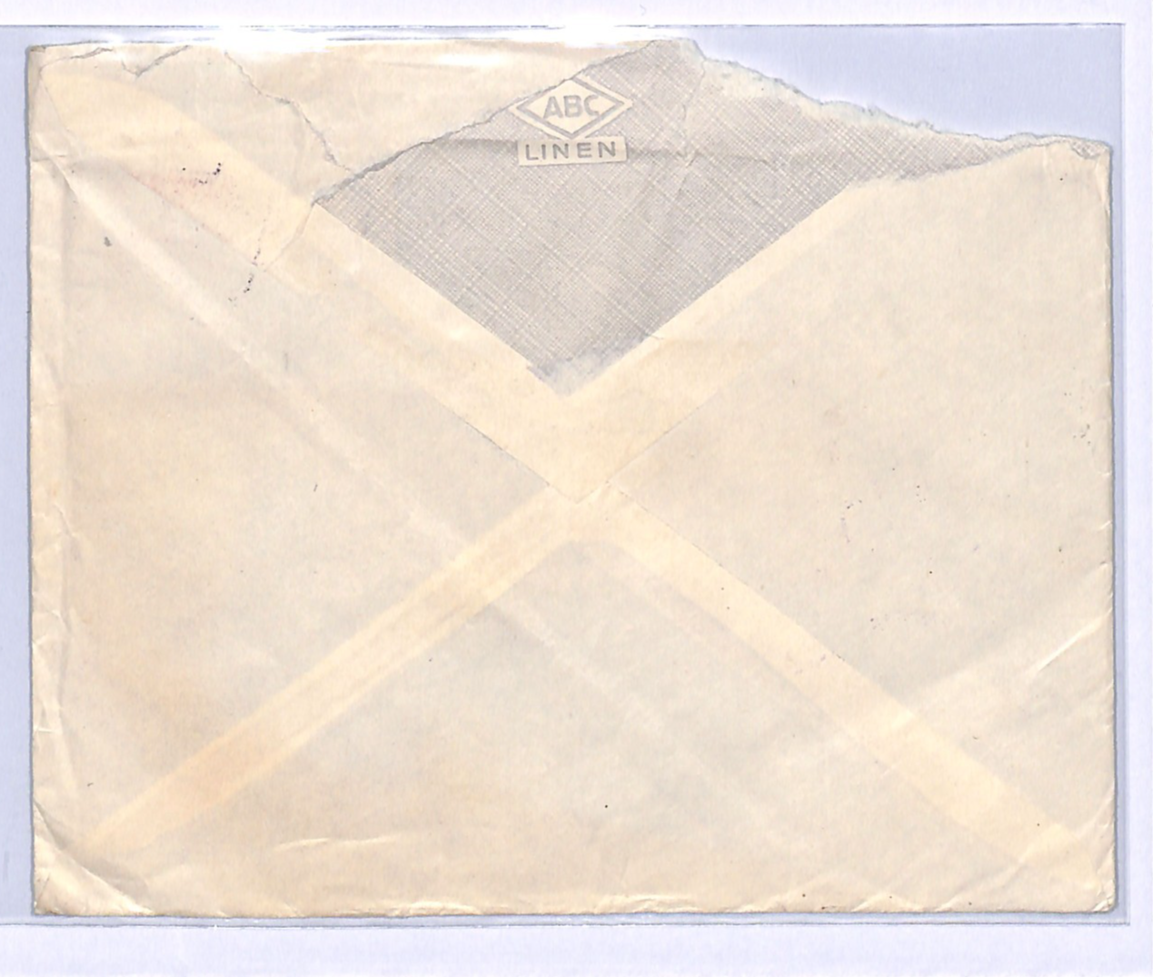 NED-INDIE Overprint *INDONESIA* 1948 Mixed Franking 1g PAIR Official Cover WH165 - Image 5