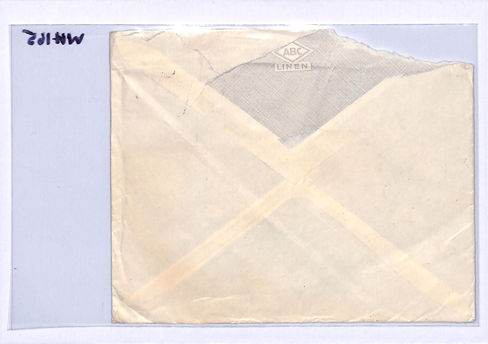 NED-INDIE Overprint *INDONESIA* 1948 Mixed Franking 1g PAIR Official Cover WH165 - Image 7