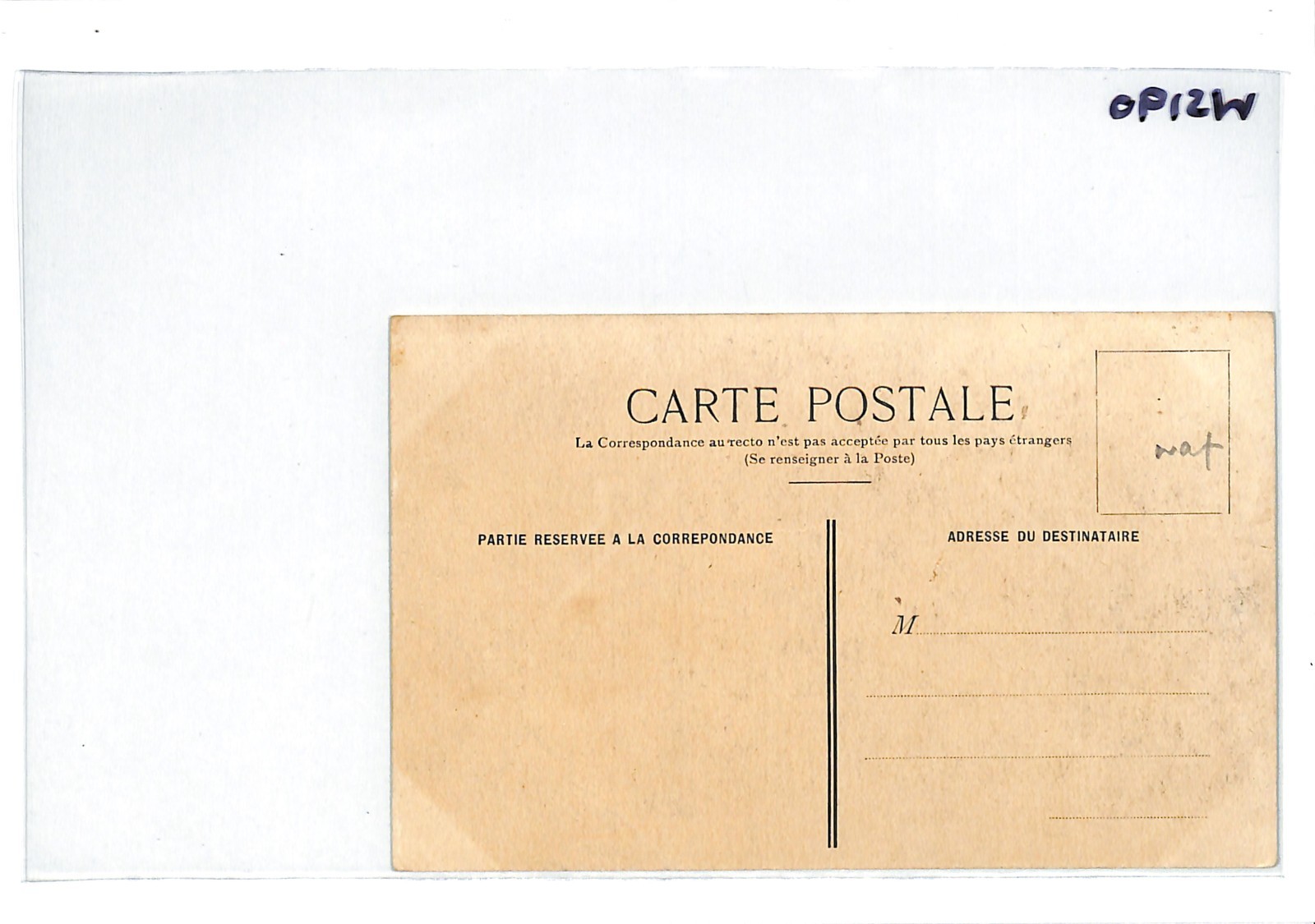 NEW CALEDONIA France Cols Postcard ETHNIC PPC Kanak Tribe COCOTIERS Unused WS190 - Image 5