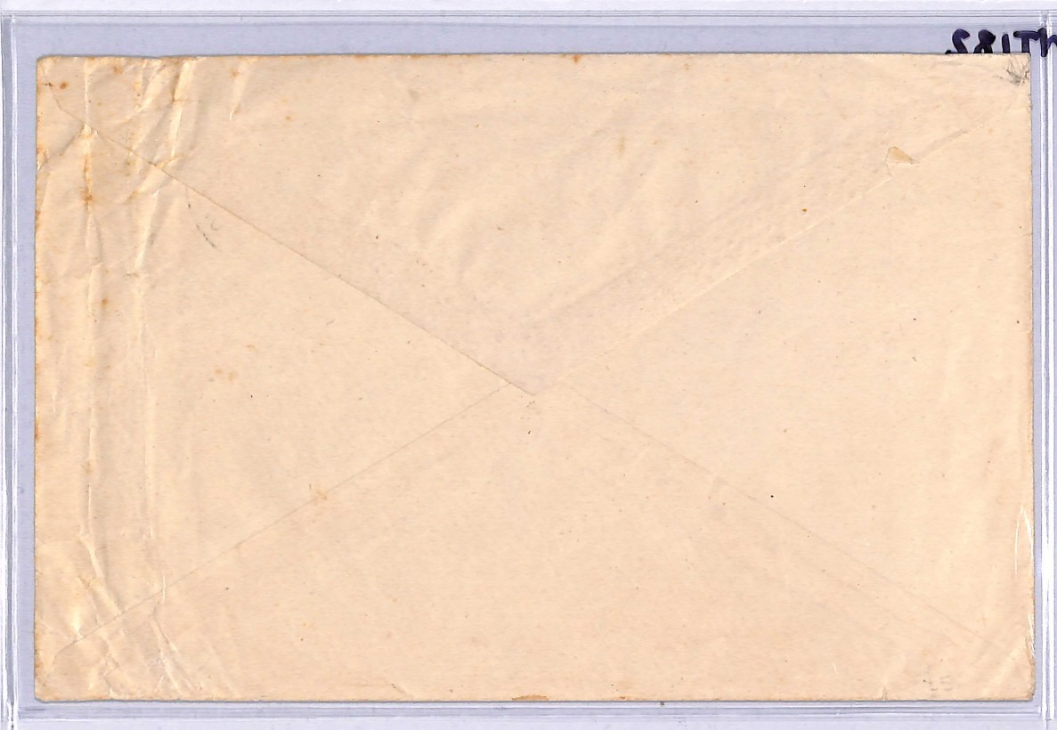 NEW GREECE Cover TURKEY OCCUPATION Stamps 5l 25l *Thessaloniki* c1913 USA WT182 - Image 4