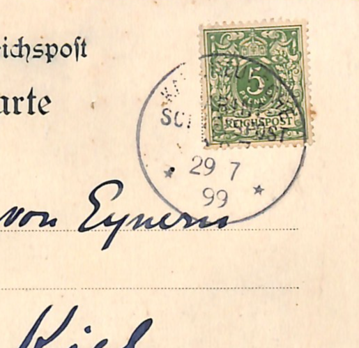 NEW GUINEA Gruss Aus *MATUPI* Ethnic Card 1899 SHIP CANCEL Germany Cols WK37 - Image 6