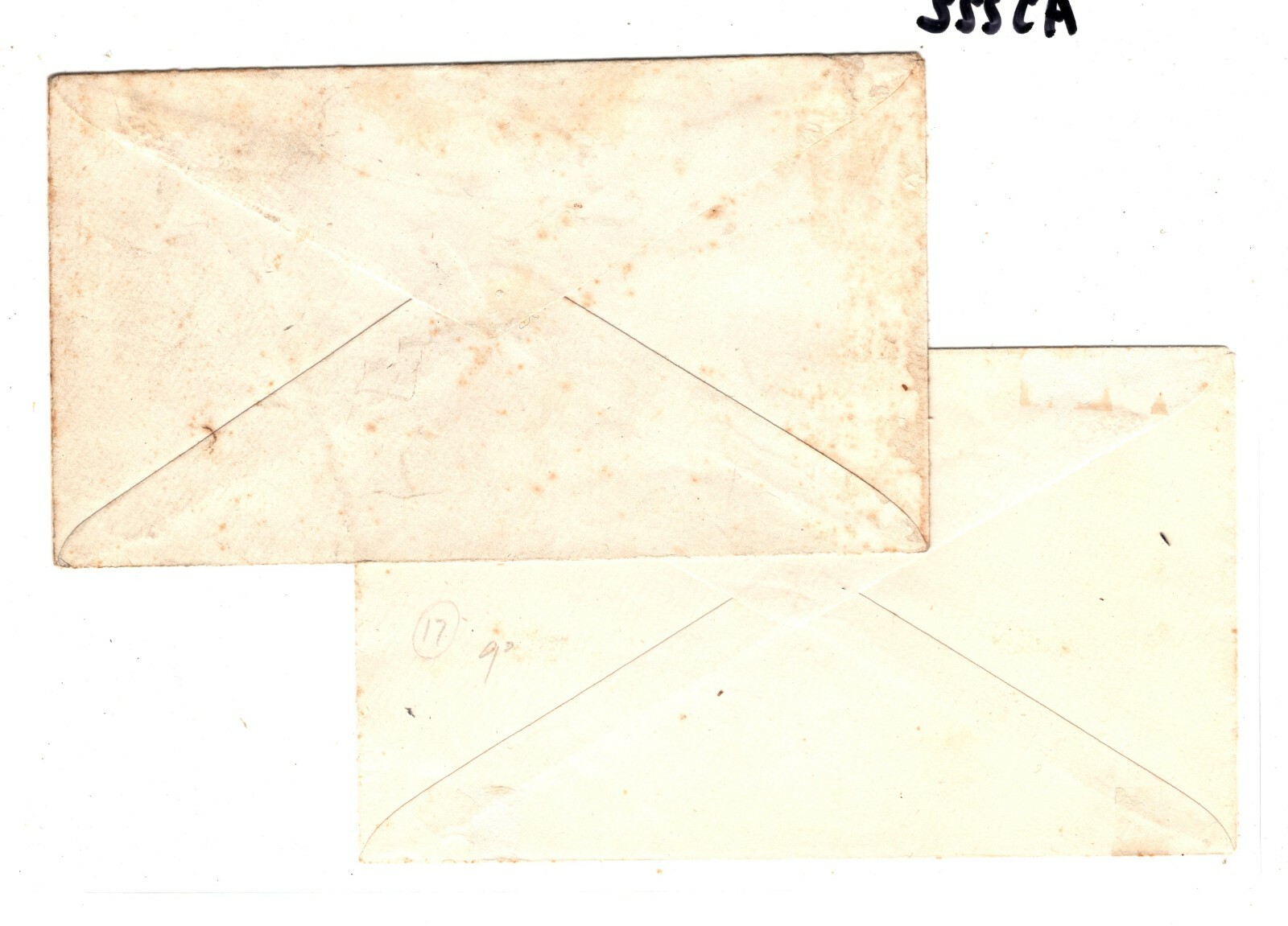 NEW SOUTH WALES Australia Stationery Envelopes{2} *O.S* OFFICIALS 1870s? AJ222 - Image 3