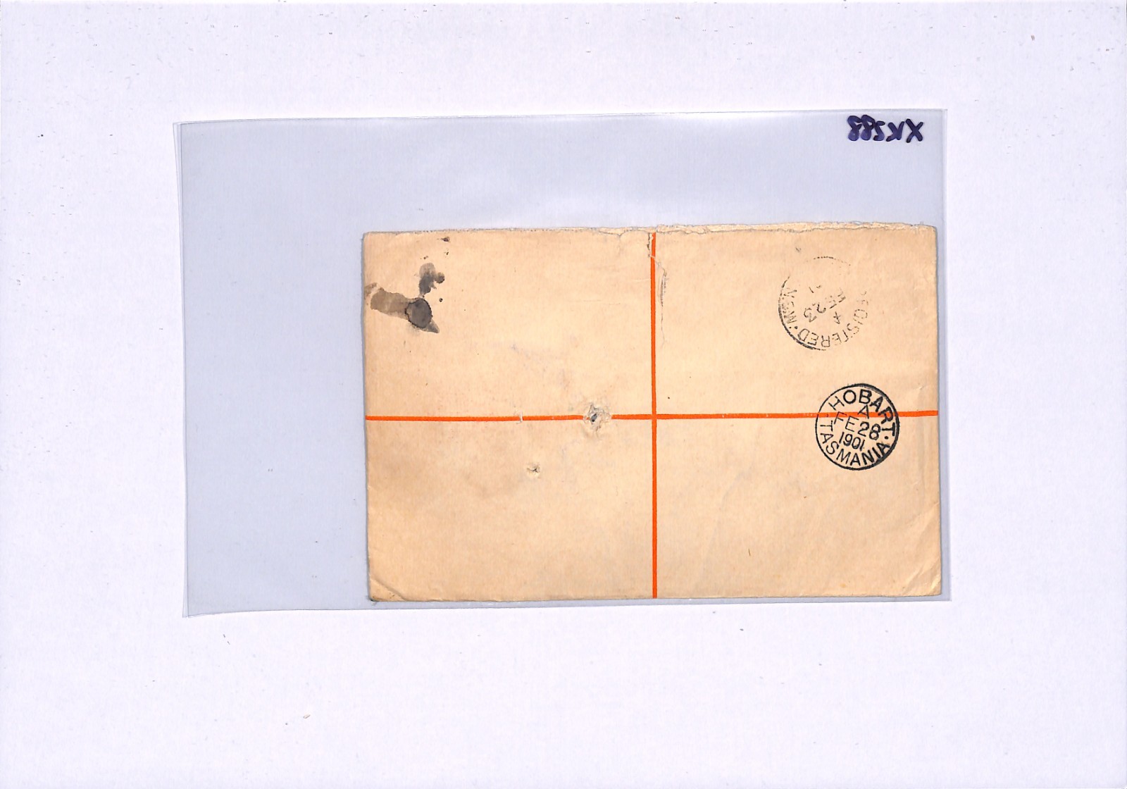 NEW SOUTH WALES Cover *Mungindi* Registered Stationery 1901 Australia NSW XK288 - Image 6