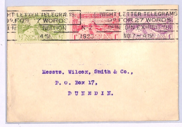 NEW ZEALAND 1925 FDC Set *EXHIBITION* Dunedin MACHINE First Day Cover XW127 - Image 3