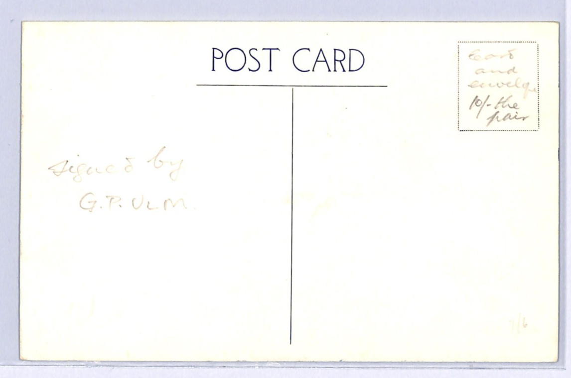 NEW ZEALAND Air FAITH IN AUSTRALIA 1933 Illustrated Card Pilot *ULM* SIGNED WA55 - Image 4