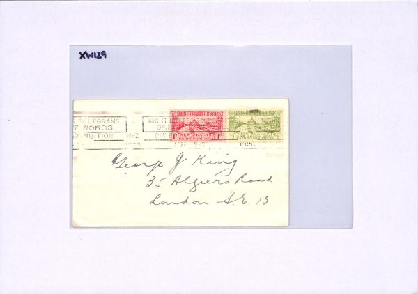 NEW ZEALAND Cover *SOUTH SEAS EXHIBITION* Dunedin 1926 Slogan Machine XW129 - Image 7