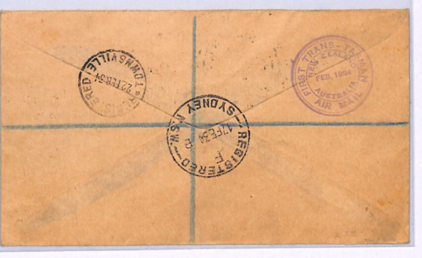 NEW ZEALAND Cover SOUTH SEAS/AUCKLAND EXHIBITION Franking 1932 Auckland XW132 - Image 3