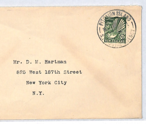NEW ZEALAND USED *PITCAIRN ISLAND* Cover NZ AGENCY CDS Maritime Mail BIRDS XC99 - Image 16