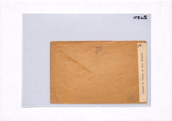 NEW ZEALAND WW2 Cover 5s POSTAL FISCAL Trans-Pacific 1941 Air Mail VICTORY ZN271 - Image 15