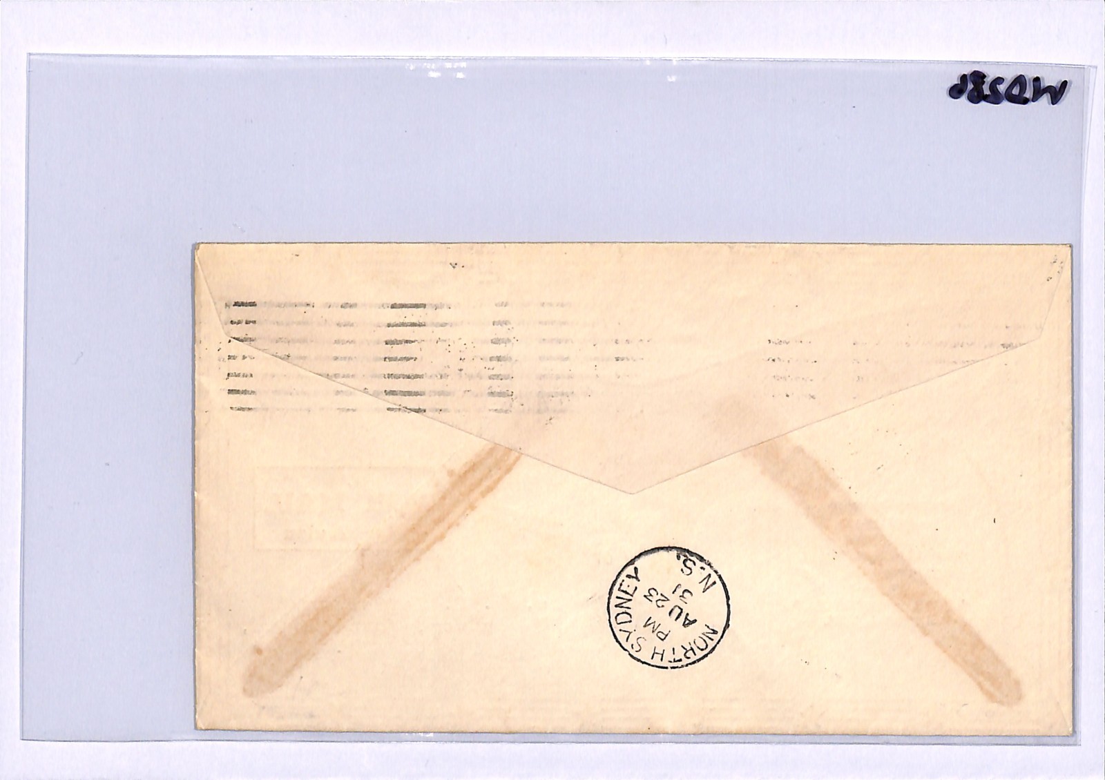 NEWFOUNDLAND 50c Air Mail Cover *GYPSY MOTH* Aeroplane FIRST FLIGHT Canada WD286 - Image 7