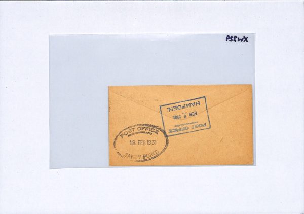 NEWFOUNDLAND Air Mail Cover FIRST FLIGHT St John's Hampden 1931 Canada XW329 - Image 13