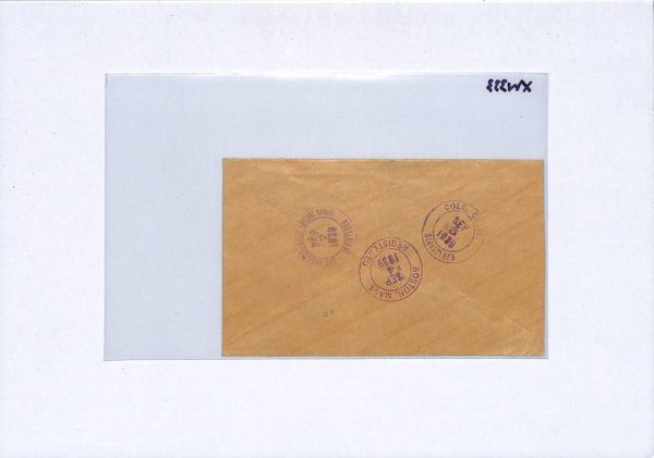 NEWFOUNDLAND Official Cover OHMS St John's USA CA Hollywood 1939{samwells}XW333 - Image 6