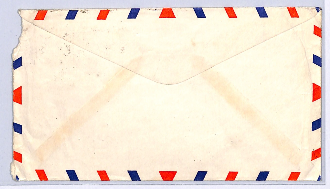 NIGERIA Air Mail Cover Jos 1s/3d SUDAN INTERIOR MISSION GB London{Samwells}WM197 - Image 4