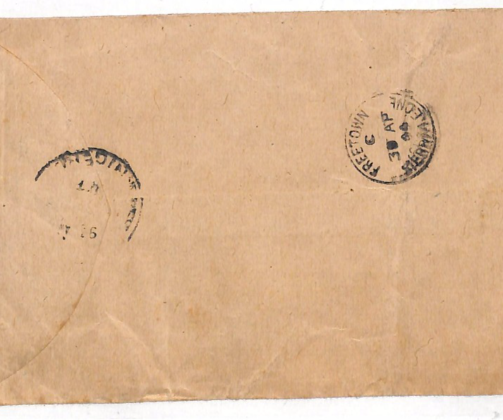 NIGERIA USED CAMEROON WW2 Official Cover SIERRA LEONE Superb Censor 1944 BA155 - Image 3