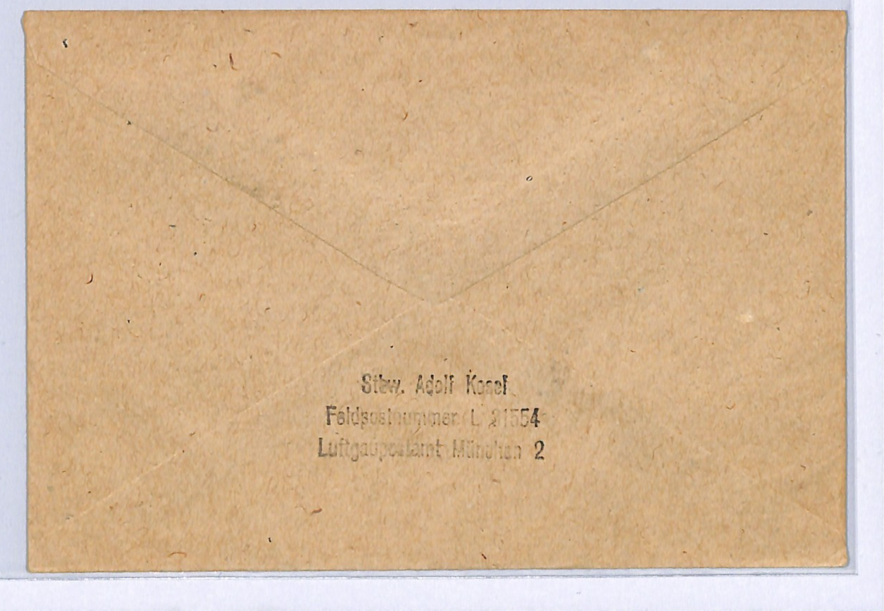 NORTH AFRICA WW2 Germany Occ 1942 Cover *ABU HAGAG* CAPTURED GB HONOUR Env WA39 - Image 4