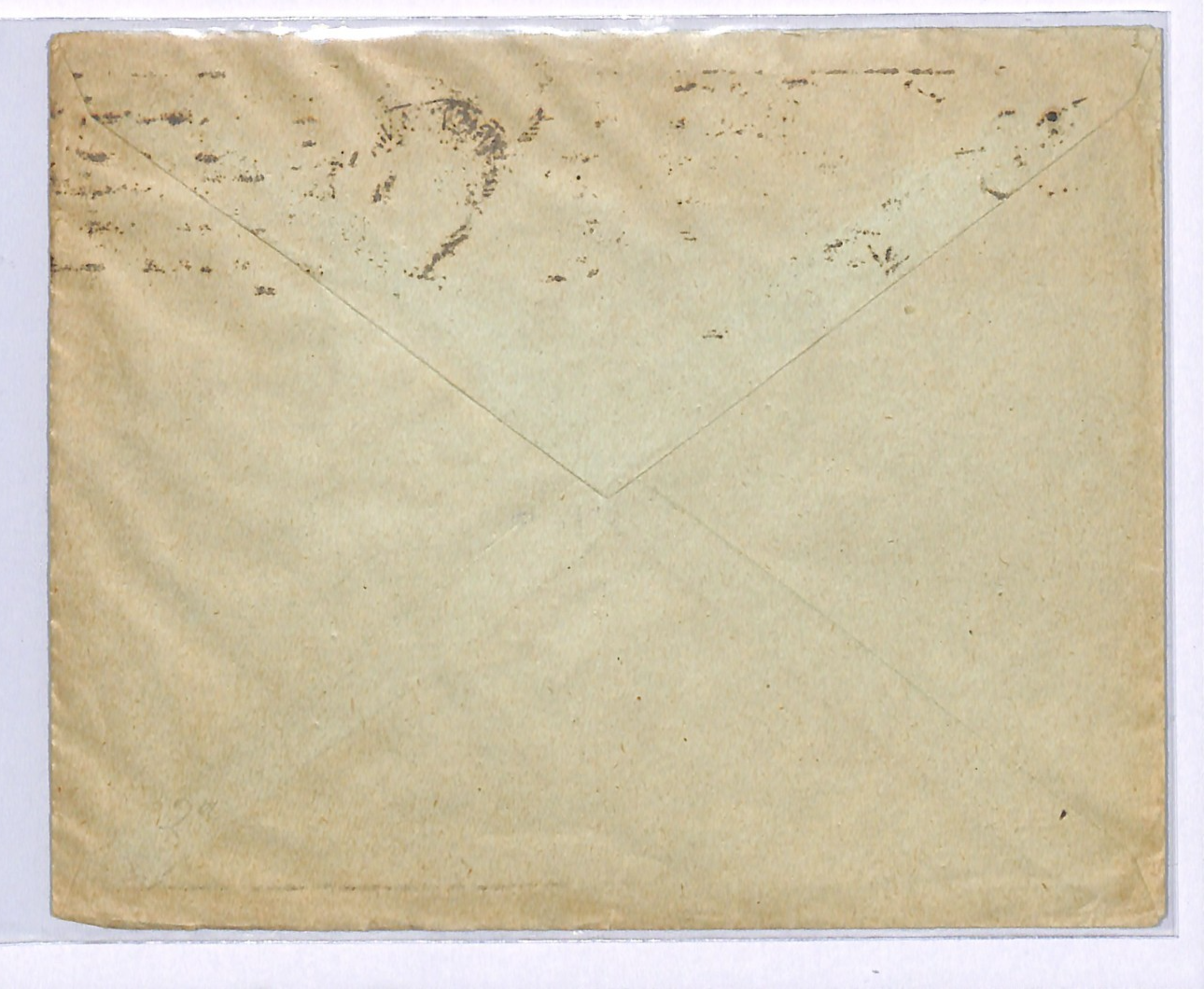 NORWAY Cover *3-COLOUR* POSTHORN FRANKING Block Kristiania 1919 Leeds XS128 - Image 4