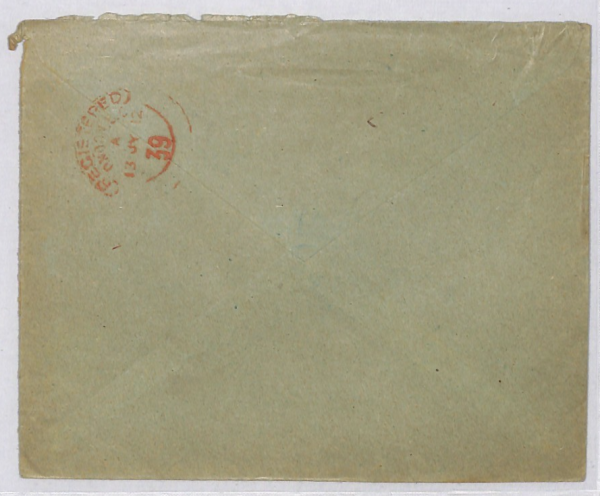 NORWAY Cover *ELEFANT APOTEKET* Kristiansand Reg 1912 Pharmacy ELEPHANTS YG411 - Image 4