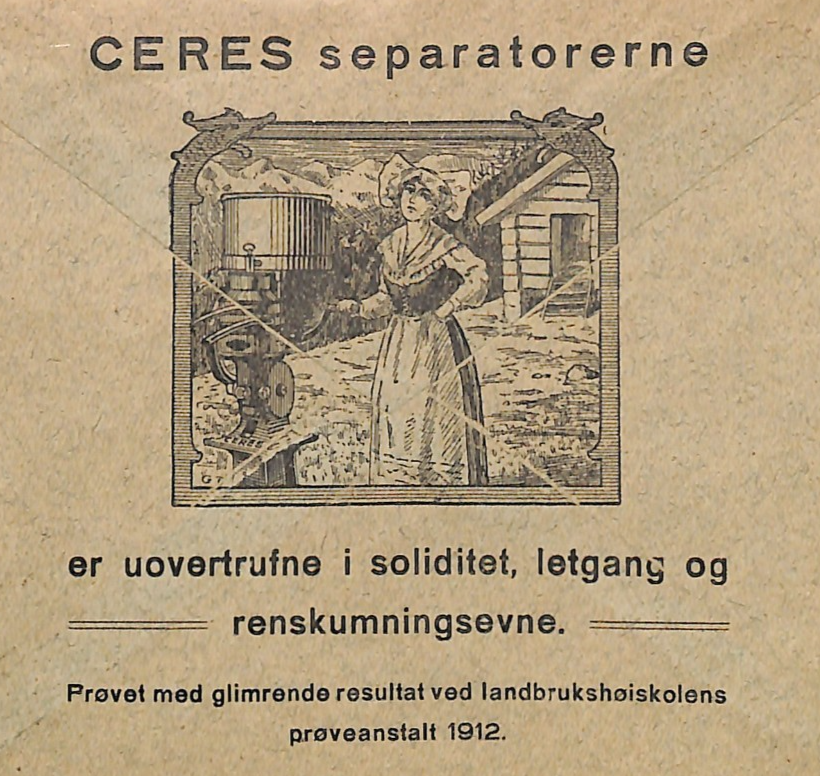 NORWAY Illustrated Advert Cover *ENGINE* Trondheim 1914 Contents {samwells}XS139 - Image 5