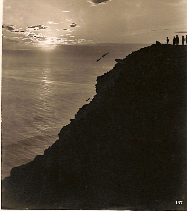 NORWAY POLAR Postcard 20+25o Carmine NORTH CAPE Surtax 1934 *NORDKAPP* CDS XS190 - Image 3