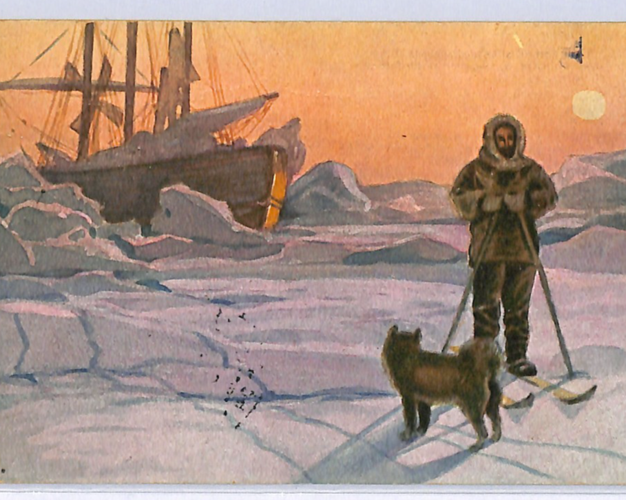 NORWAY POLAR/ARCTIC Postcard *POLHAVET* 1918 Christiania {samwells-covers}WQ181 - Image 3