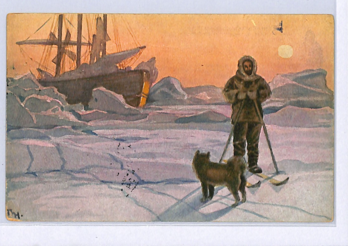 NORWAY POLAR/ARCTIC Postcard *POLHAVET* 1918 Christiania {samwells-covers}WQ181 - Image 5