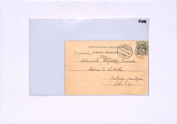 Natal BOER WAR Postcard *AMMUNITION TRAIN* Colenso Used 1900 Swiss TPO CDS XV17 - Image 7