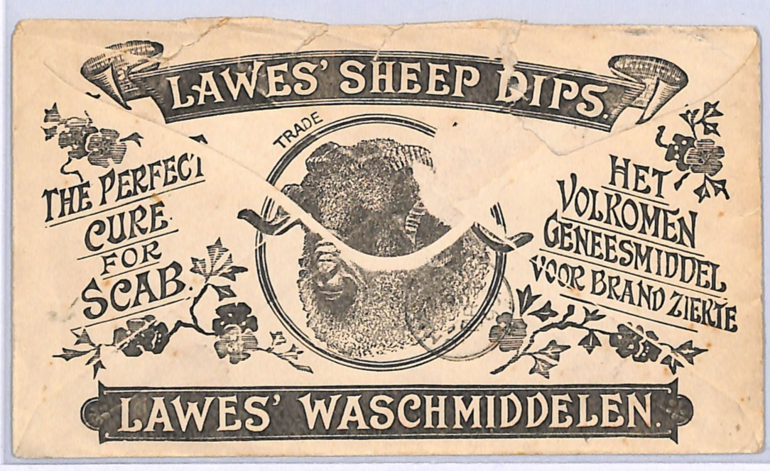 ORANGE FREE STATE Boer OVS Advert 1899 Cover *SHEEP DIP* Harrismith Africa WQ262 - Image 3
