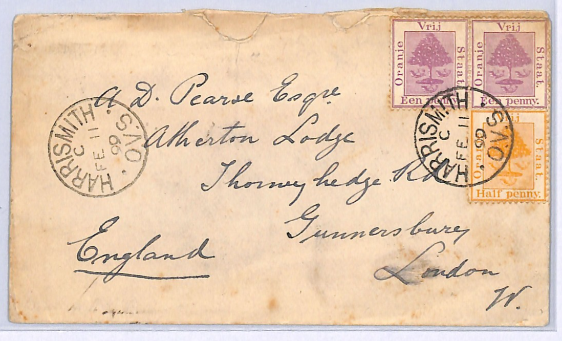 ORANGE FREE STATE Boer OVS Advert 1899 Cover *SHEEP DIP* Harrismith Africa WQ262 - Image 4