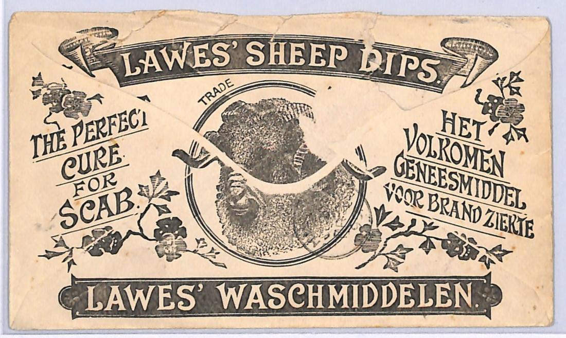 ORANGE FREE STATE Boer OVS Advert 1899 Cover *SHEEP DIP* Harrismith Africa WQ262 - Image 5