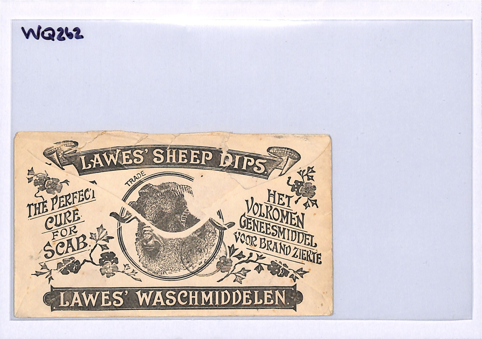 ORANGE FREE STATE Boer OVS Advert 1899 Cover *SHEEP DIP* Harrismith Africa WQ262 - Image 7