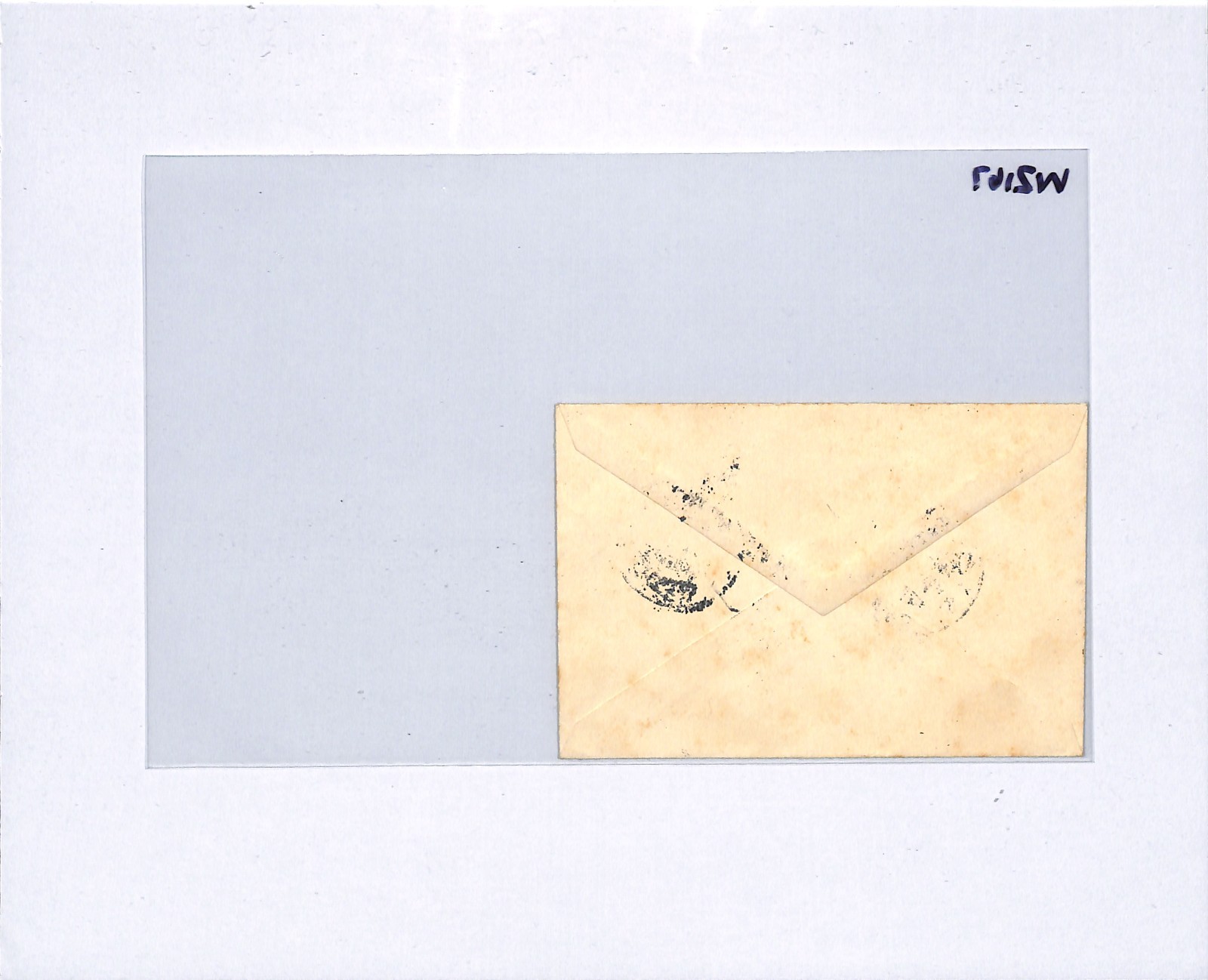 OTTOMAN EMPIRE Turkey Cover 20pa ERROR *DOUBLE OVERPRINT* PAIR Taxim CDS WZ167 - Image 9