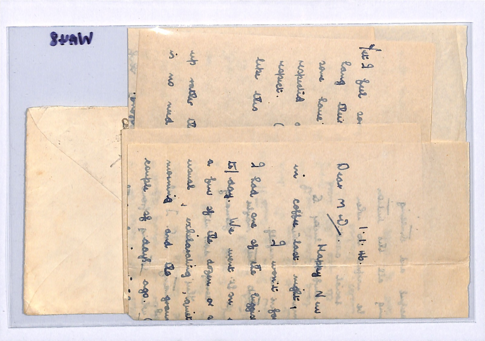 PALESTINE Cover British *MOUNTED POLICE* Belisan Letter 1946 Kent Bickley WA48 - Image 4