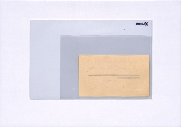 PALESTINE WW2 *POSTAL VOUCHER* Message Scheme CONTROLLER Memo {samwells}XW100 - Image 6