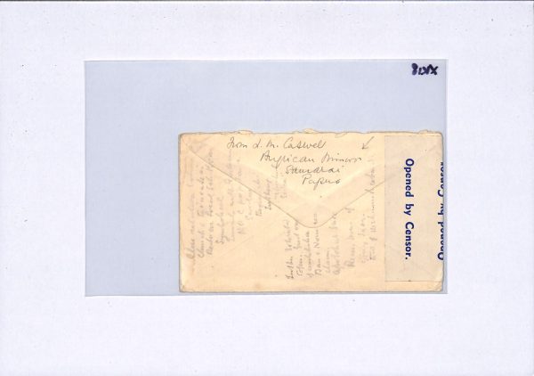 PAPUA NEW GUINEA WW2 Cover ANGLICAN *MISSION* Posted Australia FPO Wangford XK18 - Image 5