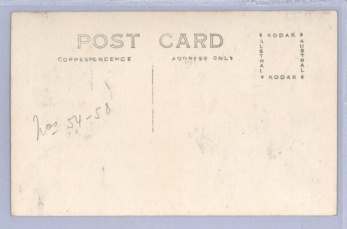 PAPUA Postcard LAKATOI 6d *VIEW-SIDE* FRANKING 1932 Real Photo Ethnic PPC WH122 - Image 4