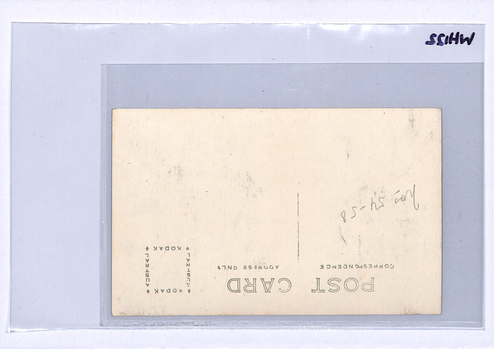 PAPUA Postcard LAKATOI 6d *VIEW-SIDE* FRANKING 1932 Real Photo Ethnic PPC WH122 - Image 6